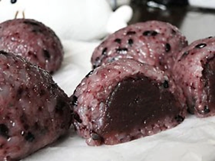 Easy Way Make Recipe Black Rice and Koshi-an Koshi-An Ohagi that is Really Delicious, Perfect}