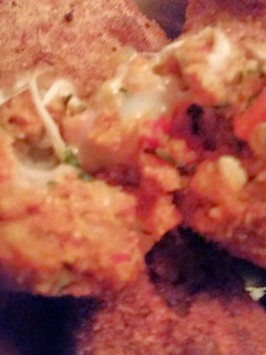 A picture of Chicken Parm Poppers.