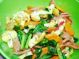 Capcay sayuran bumbu minimalis