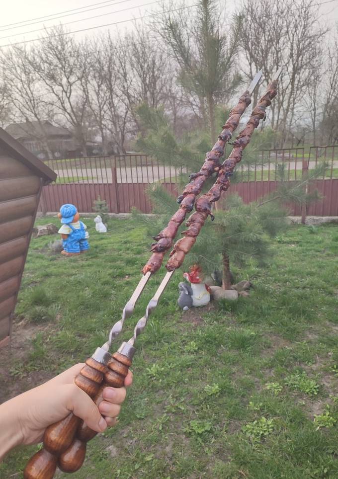 Сердечка на мангалі