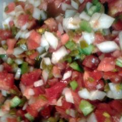 A picture of salsa rustic.
