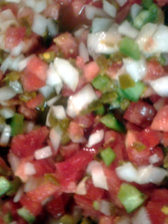 A picture of salsa rustic.