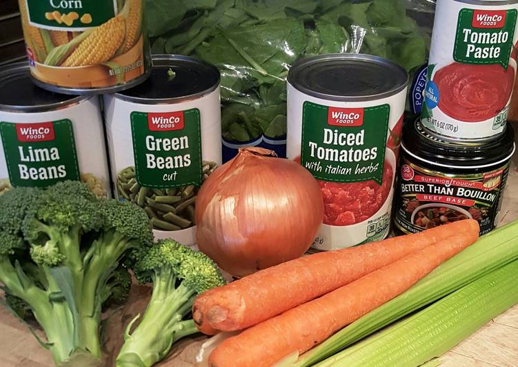 How to Prepare Perfect Vegetable minestrone with turkey