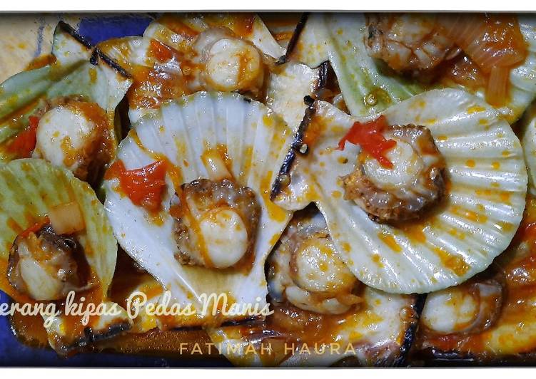 Resep Mudah Kerang Kipas Pedas Manis Yummy Mantul