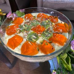 A picture of Quick fruit Trifle with jelly.