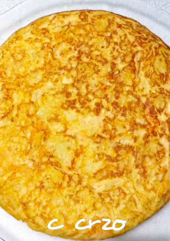Una foto de Tortilla con calabaza
