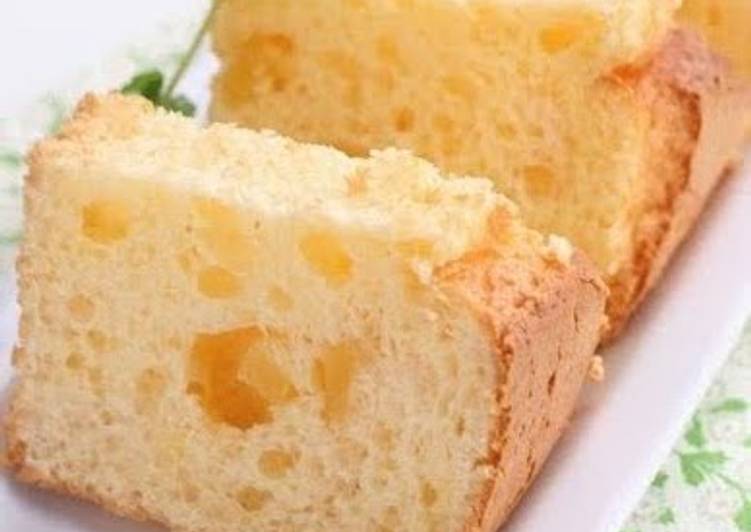 Step-by-Step Guide to Make Super Quick Homemade Pineapple Cheesecake Chiffon