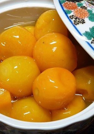 A picture of Candied Kumquats 5 Minutes in a Microwave for Osechi.