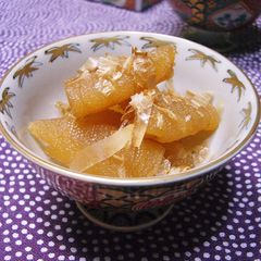 A picture of Herring Roe New Year's Dish.