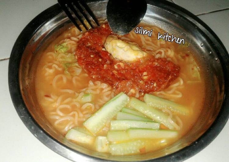 Resep Ramyeon spicy (라면), Enak