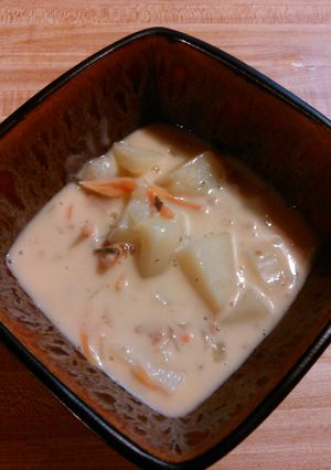A picture of Creamy Potato Soup.