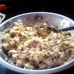 A picture of Stacy's Chicken Carbonara.