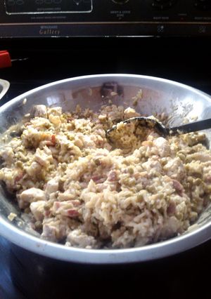 A picture of Stacy's Chicken Carbonara.