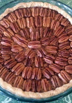A picture of McBride Family Pecan Pie.