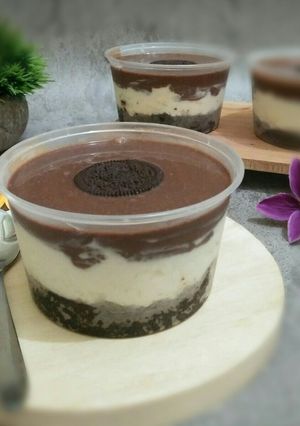 Foto resep Resep Oreo Dessert Cup Lumer Tanpa Oven Tanpa Kukus