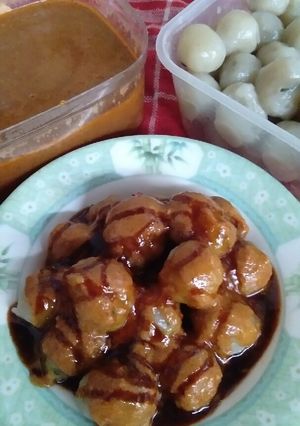 Foto resep 77.Cilok saos kacang