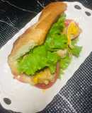 Sándwich de pollo!
