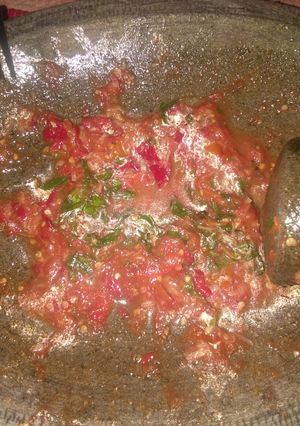 Foto resep Sambal kemangi segar