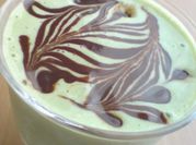 A picture of matcha syrup