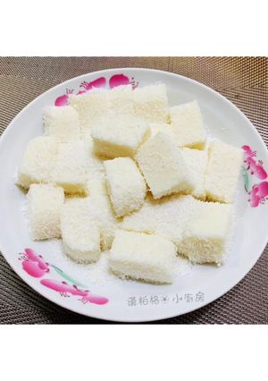 椰香雪花糕 的食譜成品照片