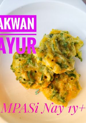 Foto resep Bakwan Sayur (MPASI cemilan 1y+)