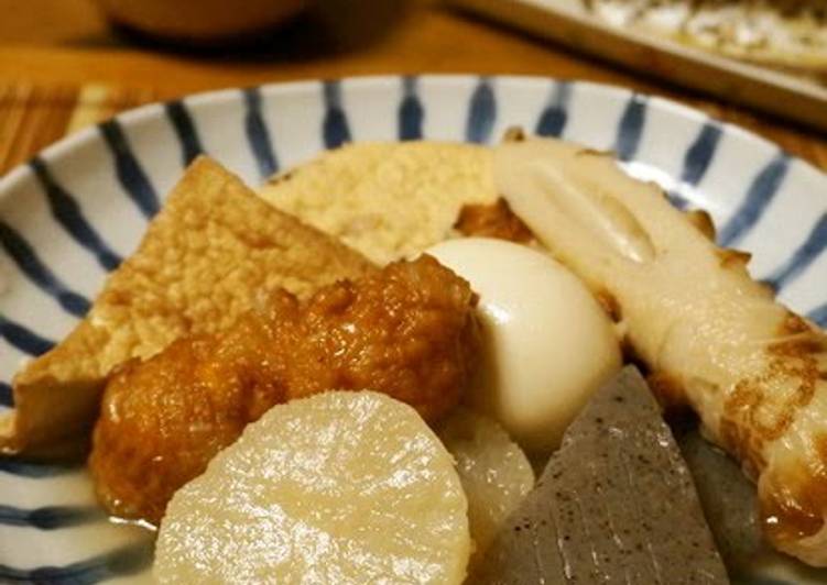 Recipe of Favorite Tasty Kansai-Style Oden