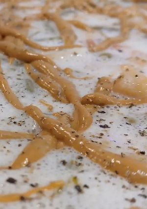 Una foto de Sopa Fría de Ensaladilla de Verduras y Garbanzos