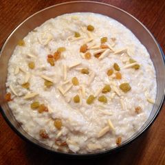 A picture of Indian Rice Pudding.