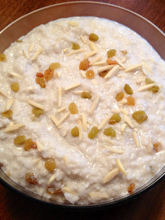 A picture of Indian Rice Pudding.