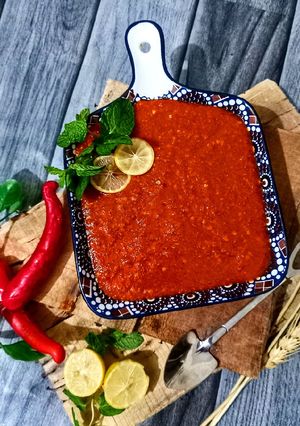 A picture of Chilli Garlic Chutney..