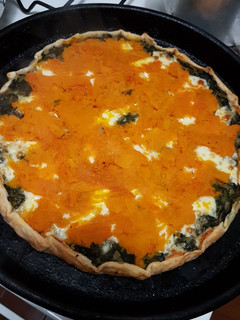 Una foto de Tarta de acelga y calabaza