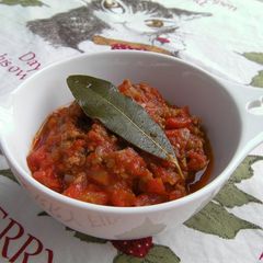 A picture of Homemade Meat Sauce.