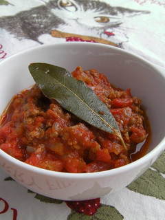 A picture of Homemade Meat Sauce.