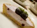 blueberry yogurt tarts