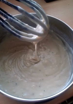 A picture of Vickys Dairy-Free CONDENSED Cream of Chicken Soup GF DF EF SF NF.