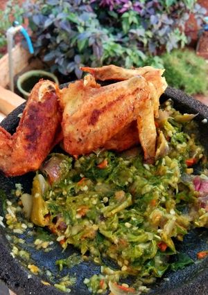 Foto resep Ayam Goreng Sambal Ijo