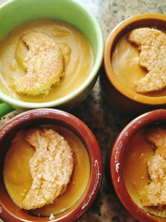 Una foto de Natillas de canela