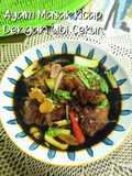 Ayam Masak Kicap Dengan Ubi Cekur
