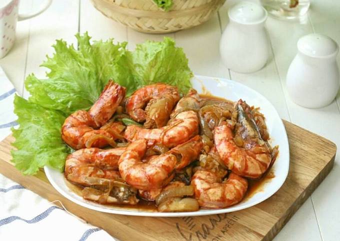 Resep Udang Saus Tiram Oleh HeniMaria - Cookpad