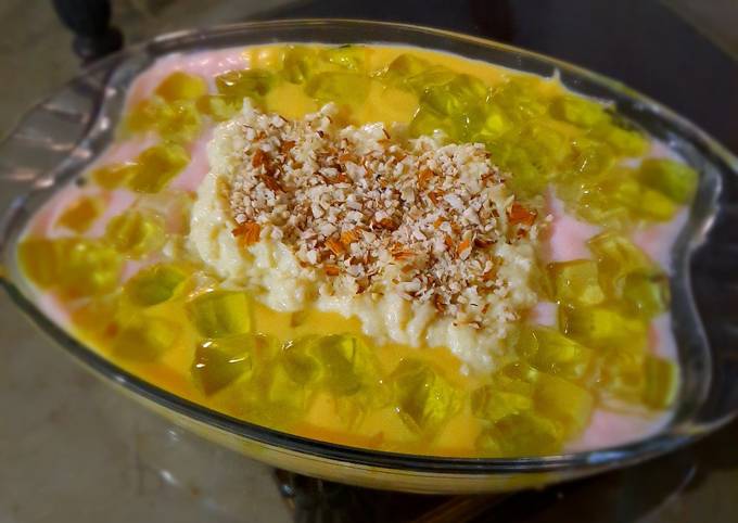 Steps to Make Favorite Rabri trifle