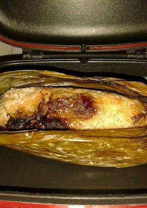 Foto resep Nasi bakar dibuang sayang