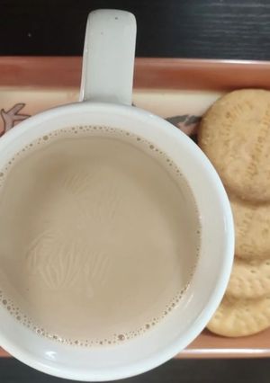 A picture of Herbal milk tea.