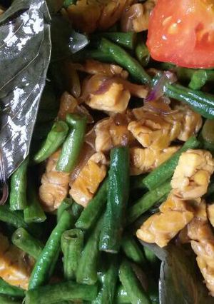 Foto resep Tumis Kacang Panjang Tempe