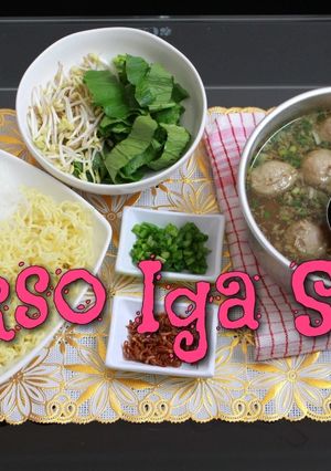 Foto resep Resep Bakso Iga Sapi