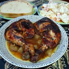 A picture of Baked Chicken Pear.
