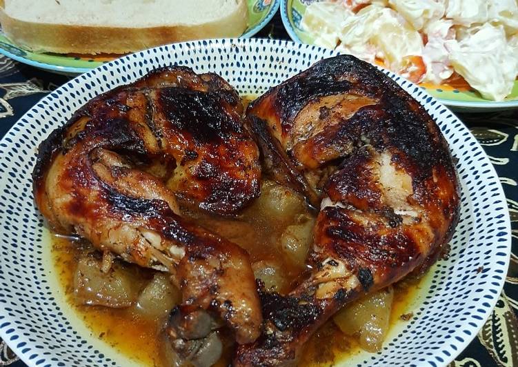Baked Chicken Pear