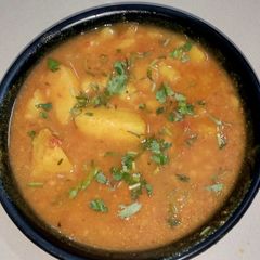 A picture of Aloo ki sabji.