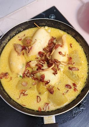 Foto resep Gulai cumi bunting (KIDS FRIENDLY)