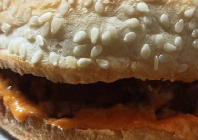 Step-by-Step Guide to Prepare Perfect Veg aloo tikki burger