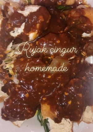 Foto resep Rujak Cingur Homemade Simple
